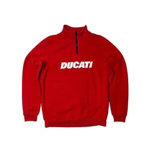 Ducati Quarter Zip Sweatshirt Size M
